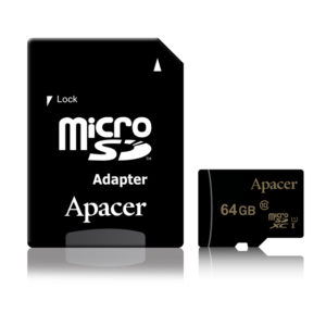 Apacer microSDXC/SDHC UHS-I U1 Class 10