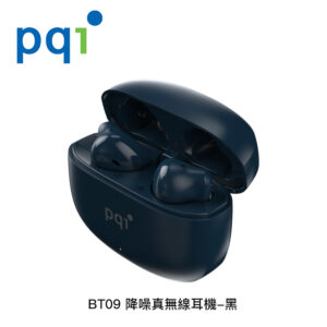 PQI BT09 降噪真無線耳機-黑