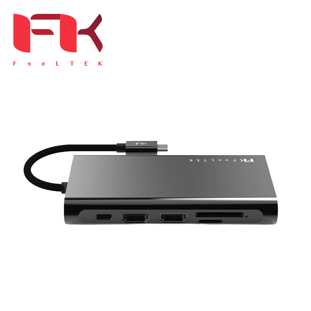 Feeltek 11埠PD多功能USB-C集線器:圖片 4