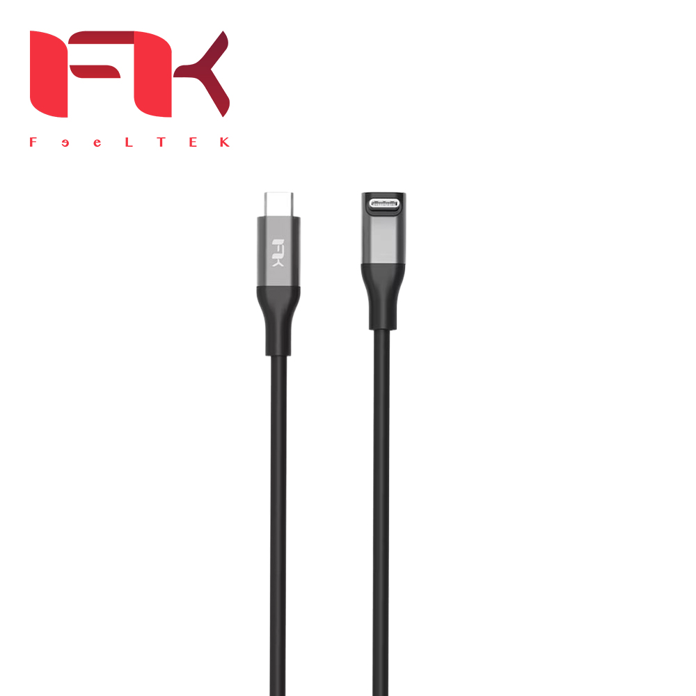Feeltek USB4 Gen2 CtoC 240W 傳輸充電線(垂直):圖片 3